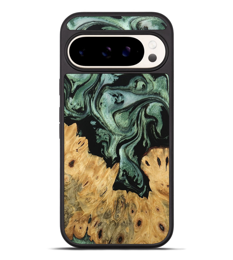 Pixel 9 Pro XL Wood Phone Case - Krysta (Green, 745934)