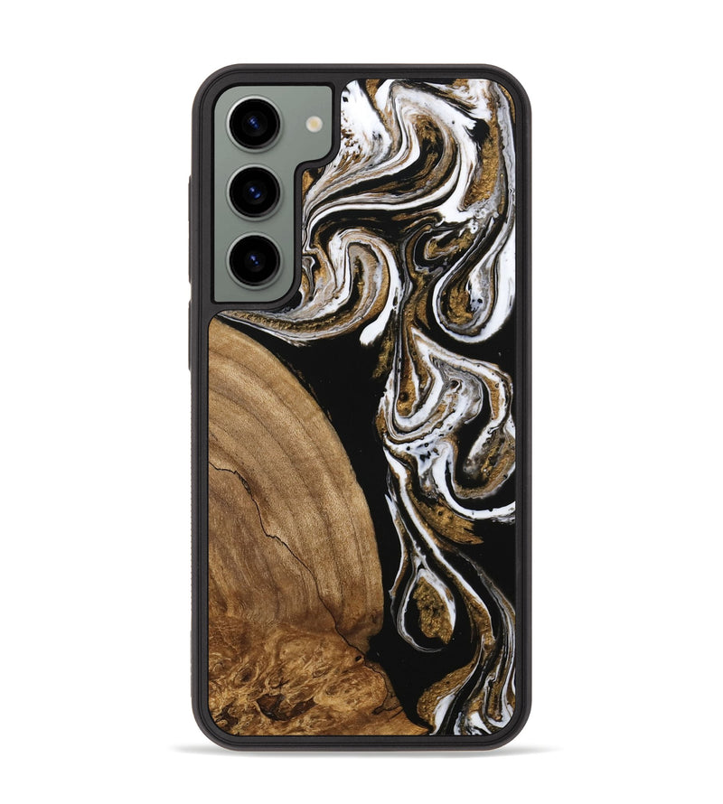 Galaxy S23 Plus Wood Phone Case - Khloe (Black & White, 745938)