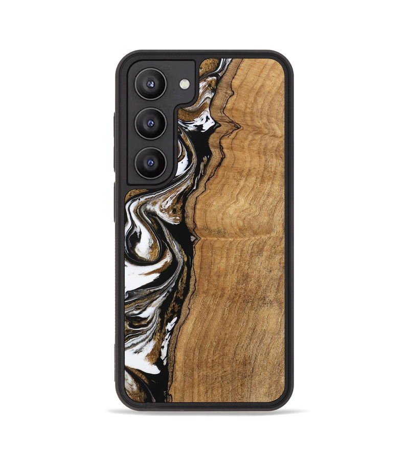 Galaxy S23 Wood Phone Case - Thiago (Black & White, 745940)