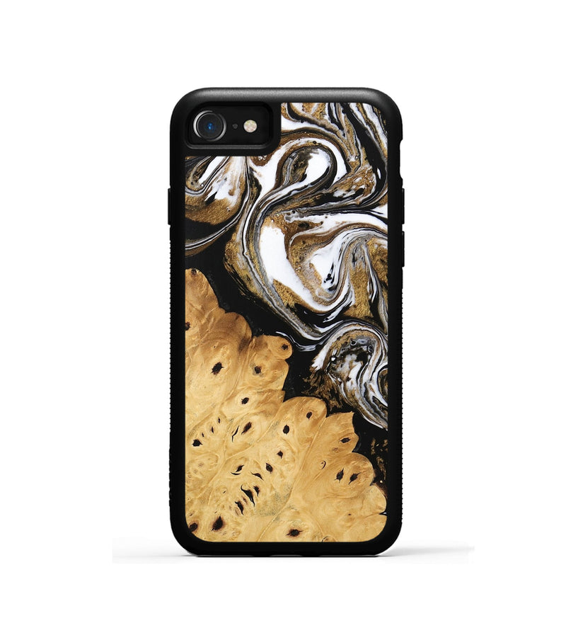 iPhone SE Wood Phone Case - Joe (Black & White, 745941)