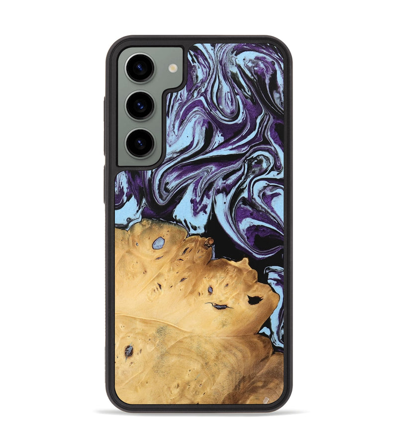 Galaxy S23 Plus Wood Phone Case - Vonda (Purple, 745942)