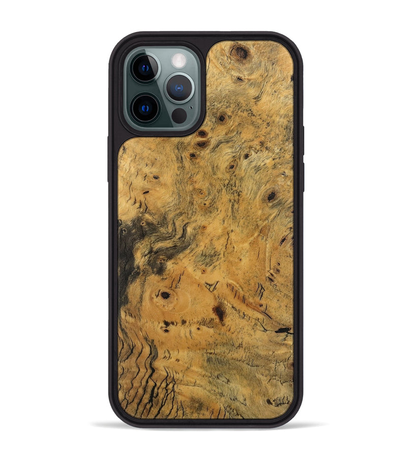 iPhone 12 Pro Max Wood Phone Case - Skyler (Wood Burl, 745946)