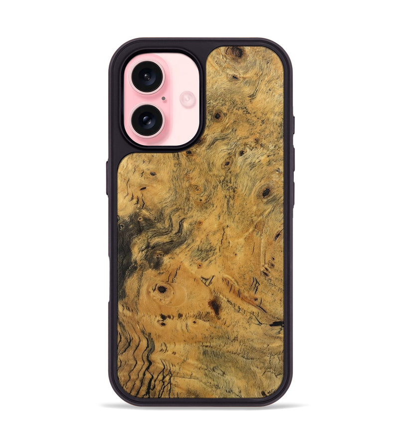 iPhone 16 Wood Phone Case - Skyler (Wood Burl, 745946)