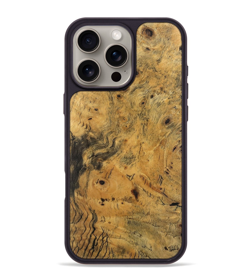 iPhone 16 Pro Max Wood Phone Case - Skyler (Wood Burl, 745946)