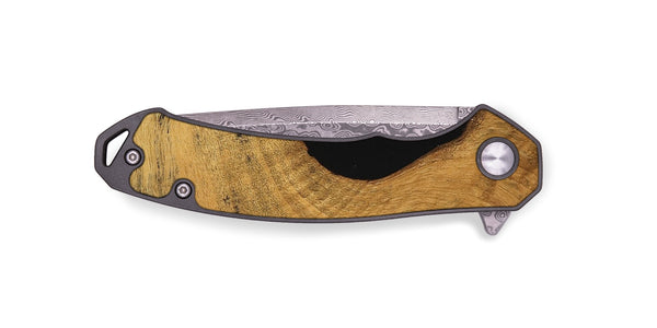 EDC Wood Pocket Knife - Alissa (Wood Burl, 745951)