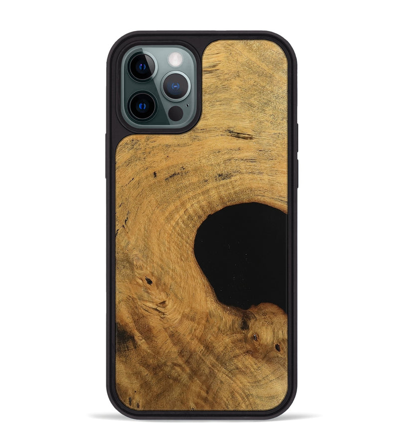 iPhone 12 Pro Max Wood Phone Case - Alissa (Wood Burl, 745951)