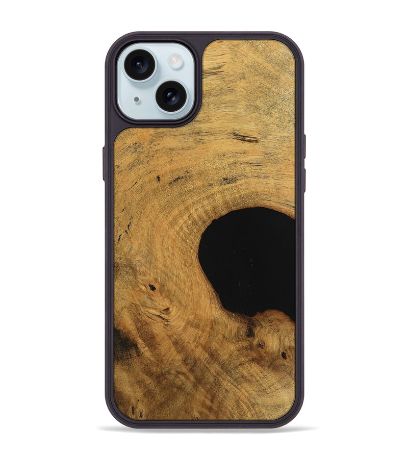 iPhone 15 Plus Wood Phone Case - Alissa (Wood Burl, 745951)