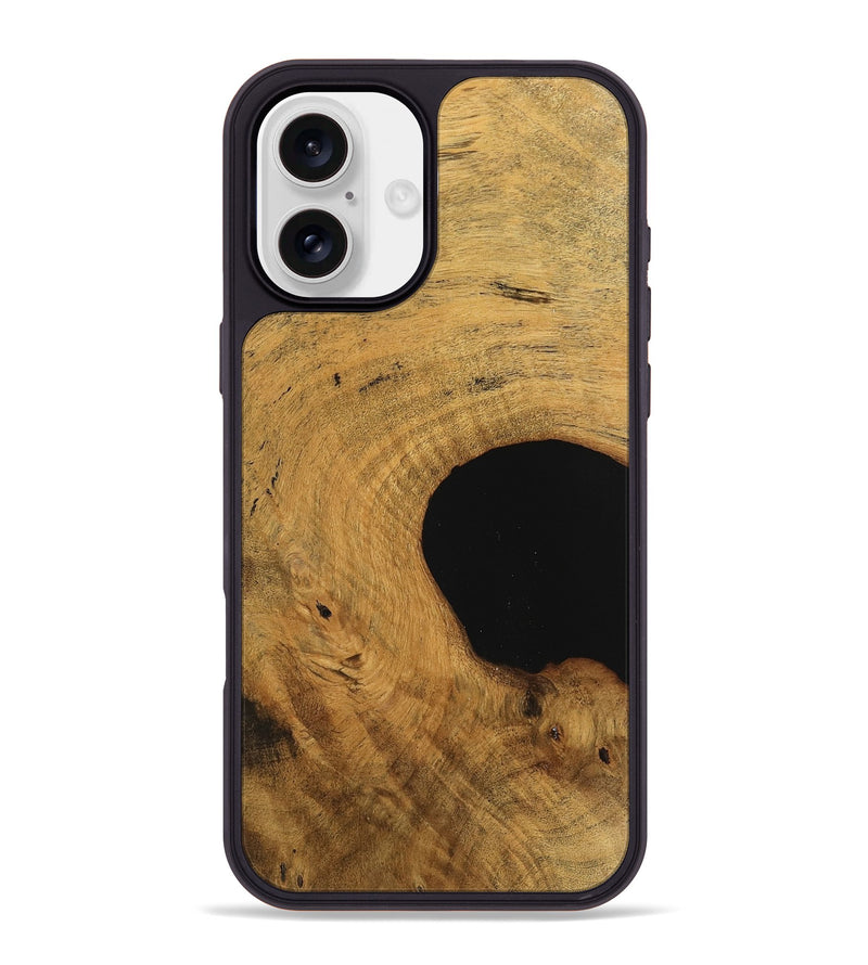 iPhone 16 Plus Wood Phone Case - Alissa (Wood Burl, 745951)