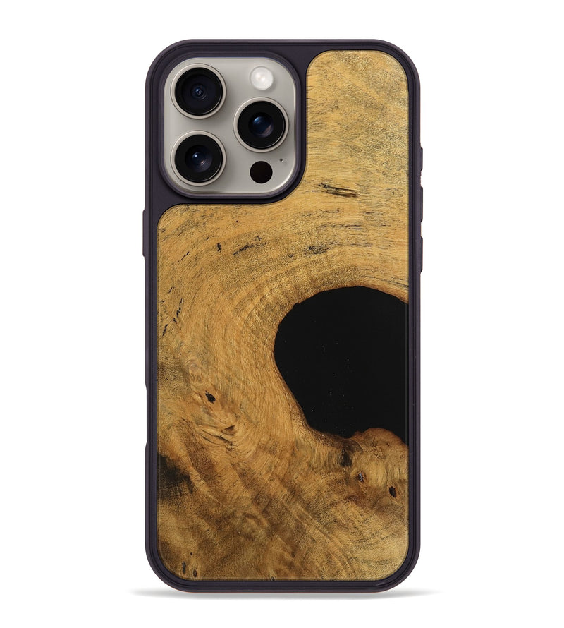 iPhone 16 Pro Max Wood Phone Case - Alissa (Wood Burl, 745951)