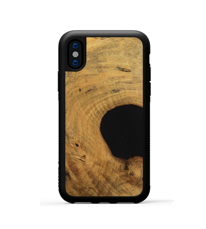 iPhone Xs Wood Phone Case - Alissa (Wood Burl, 745951)