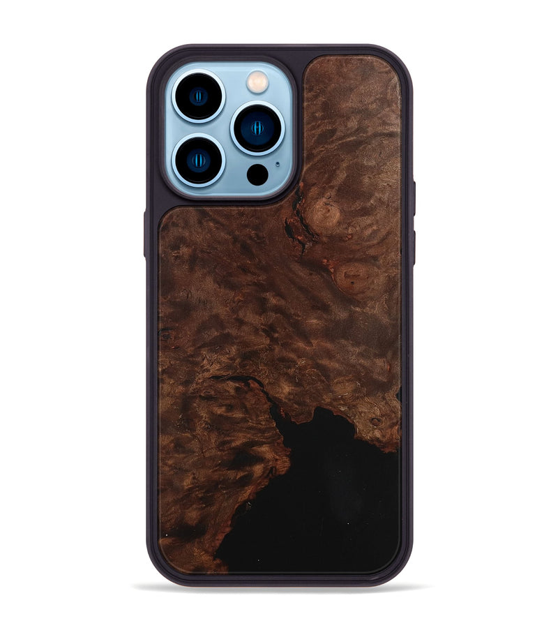 iPhone 14 Pro Max Wood Phone Case - Rayan (Wood Burl, 745952)