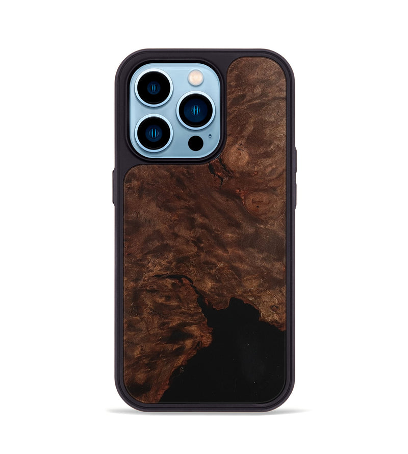 iPhone 14 Pro Wood Phone Case - Rayan (Wood Burl, 745952)