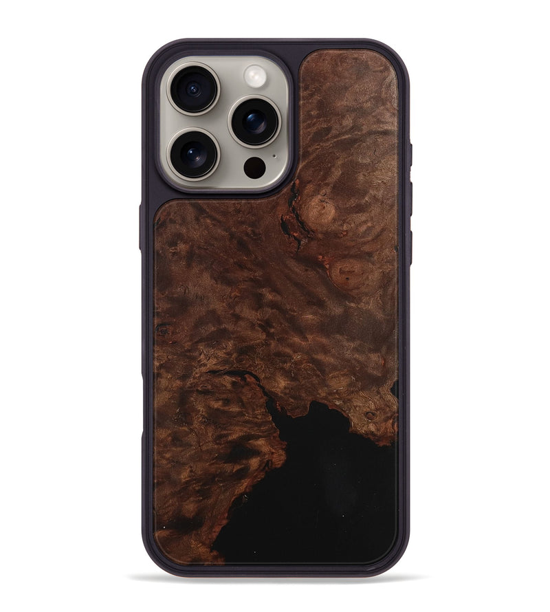 iPhone 16 Pro Max Wood Phone Case - Rayan (Wood Burl, 745952)