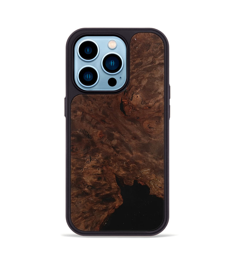 iPhone 14 Pro Wood Phone Case - Karma (Wood Burl, 745953)