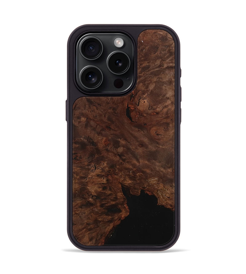 iPhone 15 Pro Wood Phone Case - Karma (Wood Burl, 745953)