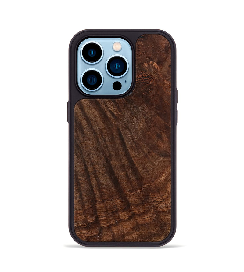 iPhone 14 Pro Wood Phone Case - Karli (Wood Burl, 745955)