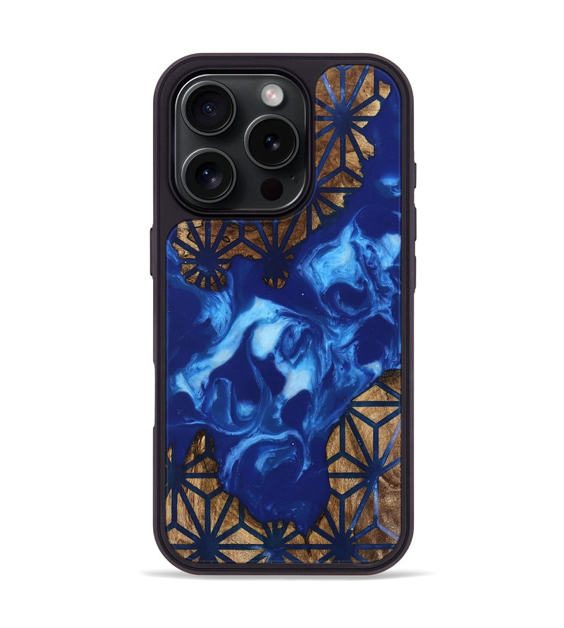 iPhone 16 Pro Wood Phone Case - Lora (Pattern, 745956)