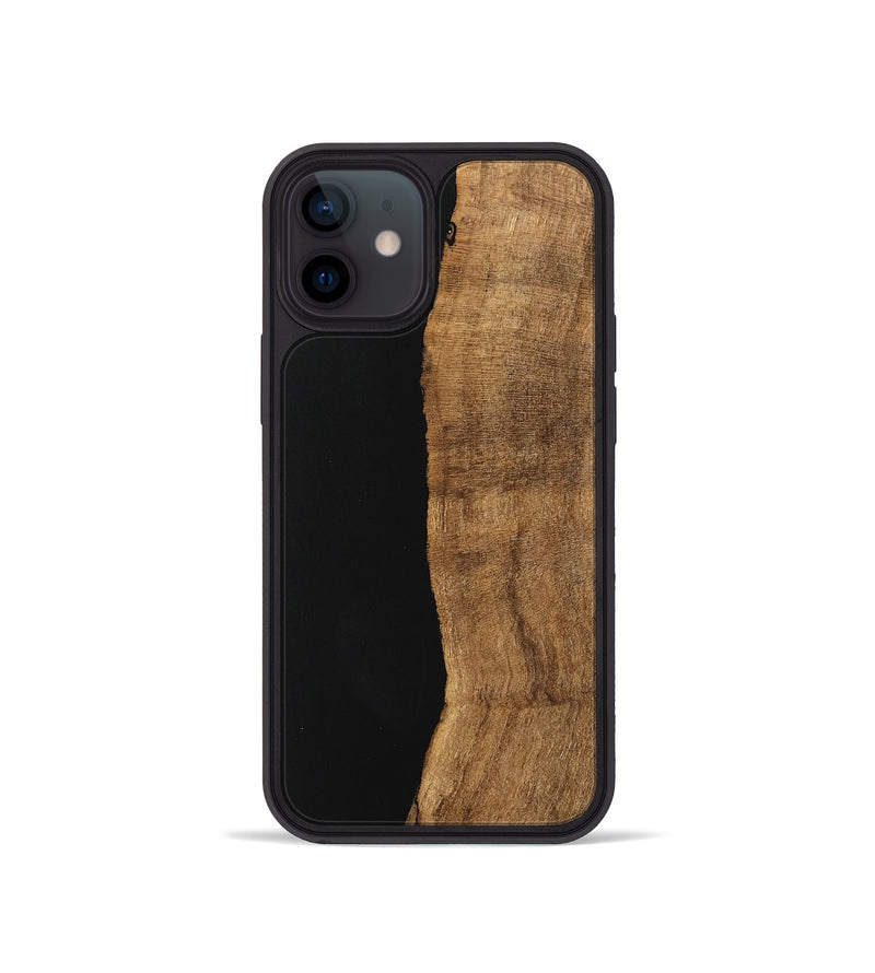 iPhone 12 mini Wood Phone Case - Saige (Wood Burl, 745957)