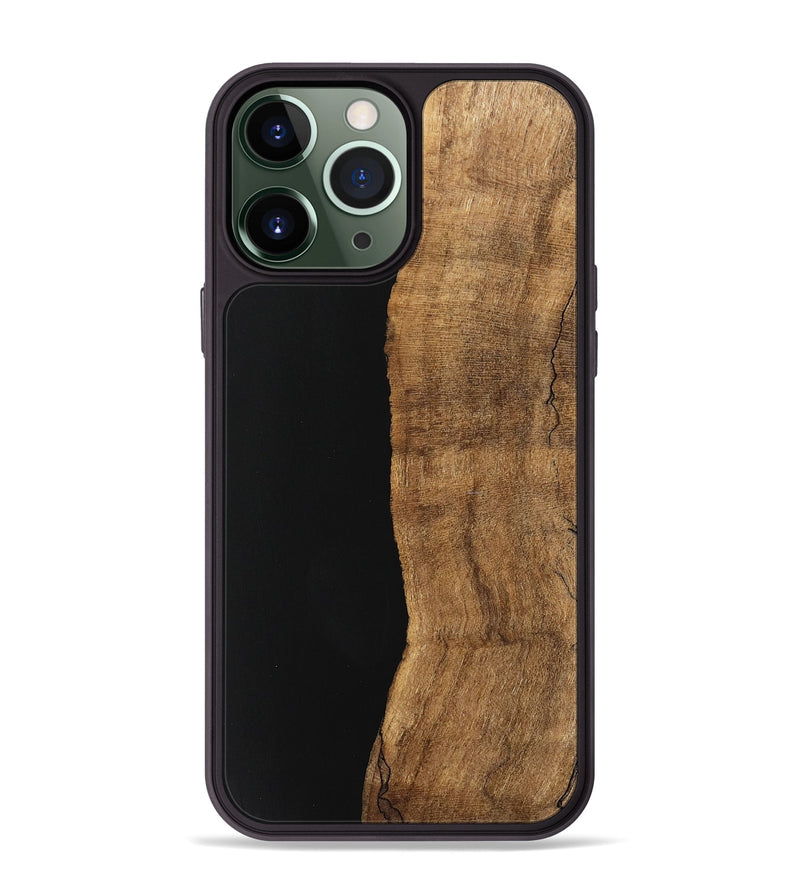 iPhone 13 Pro Max Wood Phone Case - Saige (Wood Burl, 745957)