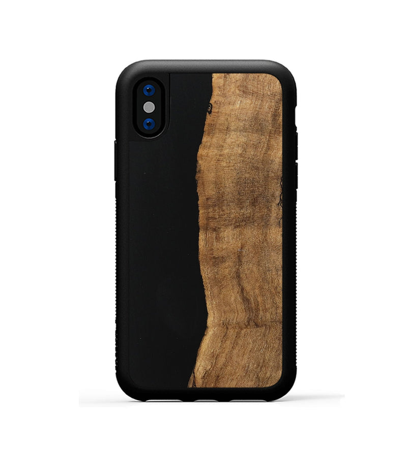 iPhone Xs Wood Phone Case - Saige (Wood Burl, 745957)