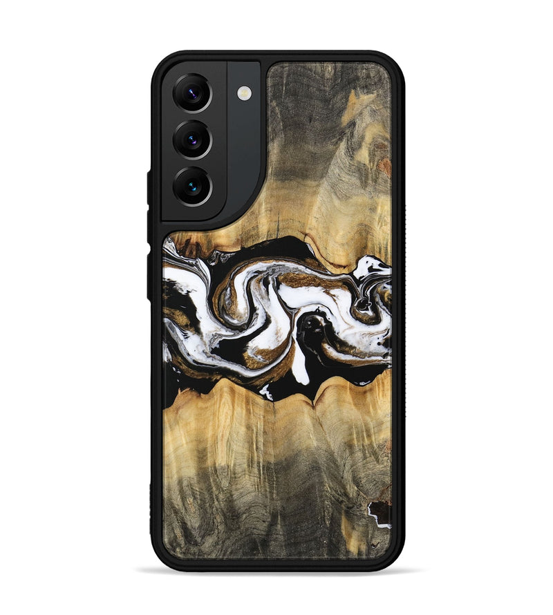 Galaxy S22 Plus Wood Phone Case - Yisroel (Black & White, 745961)