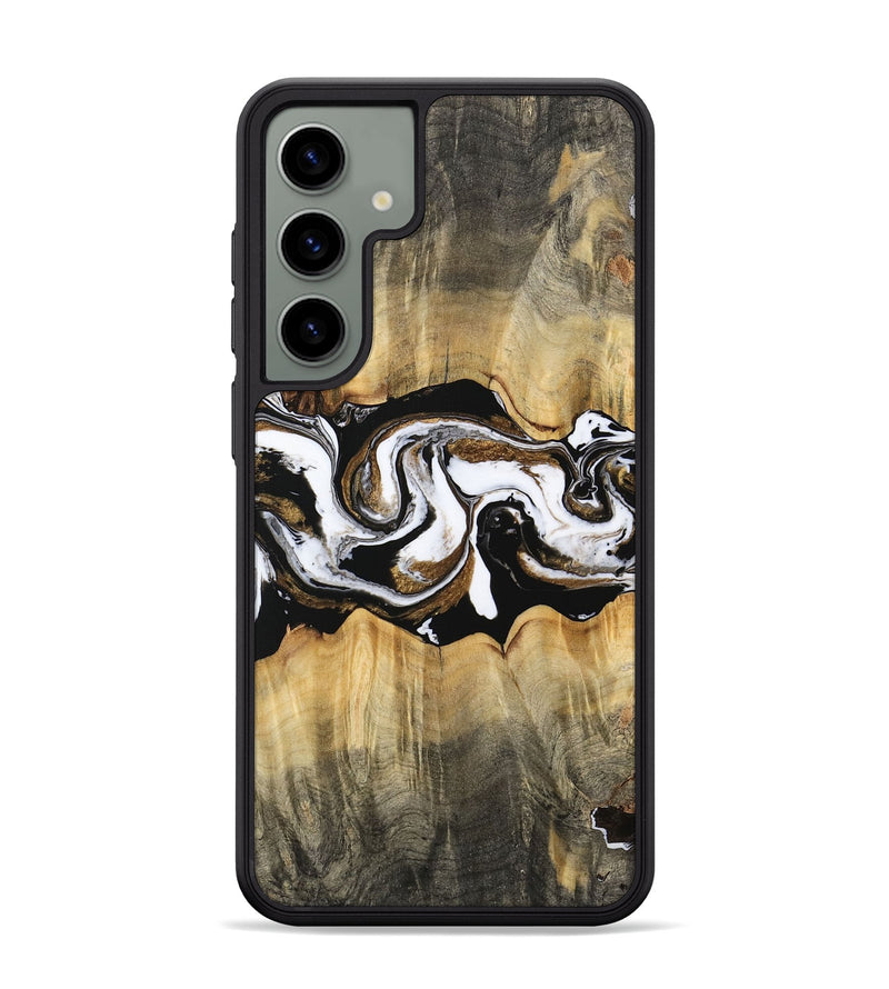 Galaxy S24 Plus Wood Phone Case - Yisroel (Black & White, 745961)