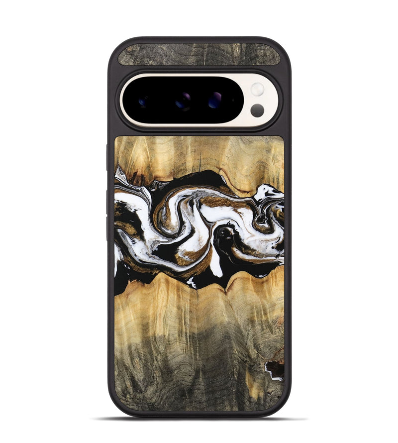 Pixel 9 Wood Phone Case - Yisroel (Black & White, 745961)