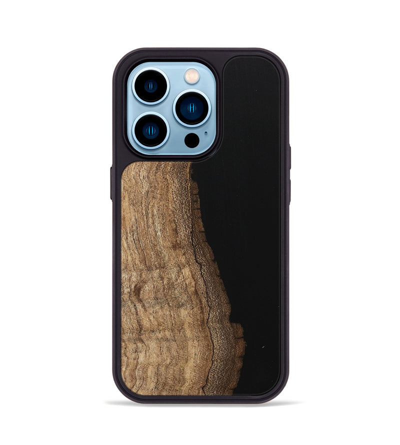 iPhone 14 Pro Wood Phone Case - Gina (Wood Burl, 745963)