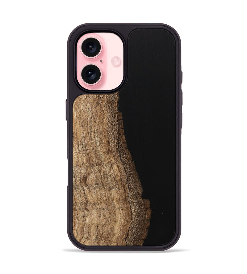 iPhone 16 Wood Phone Case - Gina (Wood Burl, 745963)