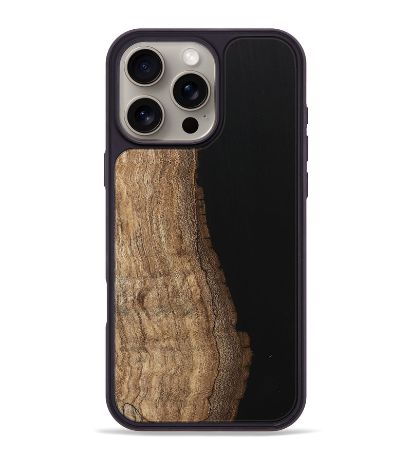 iPhone 16 Pro Max Wood Phone Case - Gina (Wood Burl, 745963)