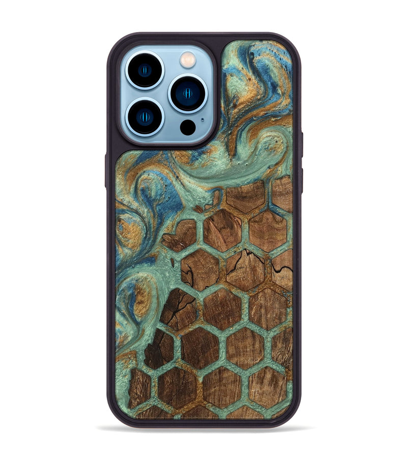 iPhone 14 Pro Max Wood Phone Case - Eli (Pattern, 745966)