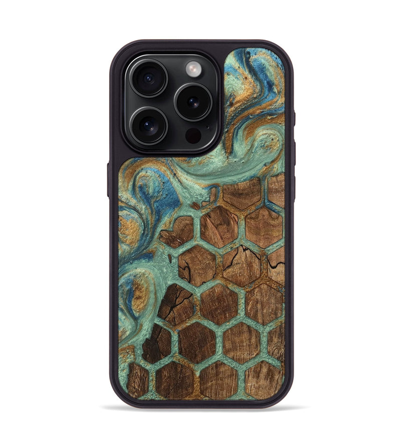 iPhone 15 Pro Wood Phone Case - Eli (Pattern, 745966)