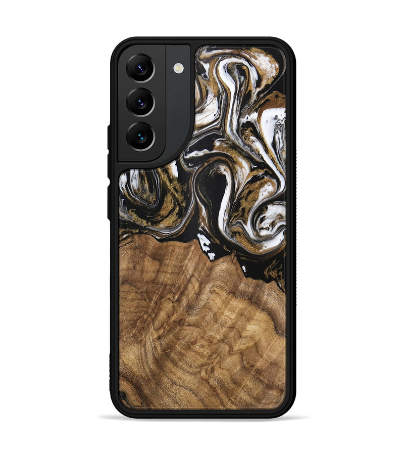 Galaxy S22 Plus Wood Phone Case - Paulina (Black & White, 745967)