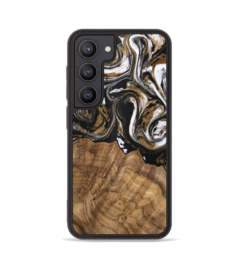 Galaxy S23 Wood Phone Case - Paulina (Black & White, 745967)