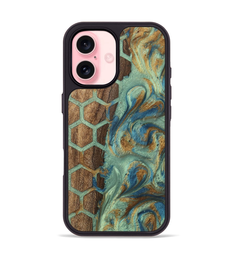 iPhone 16 Wood Phone Case - Cassian (Pattern, 745968)