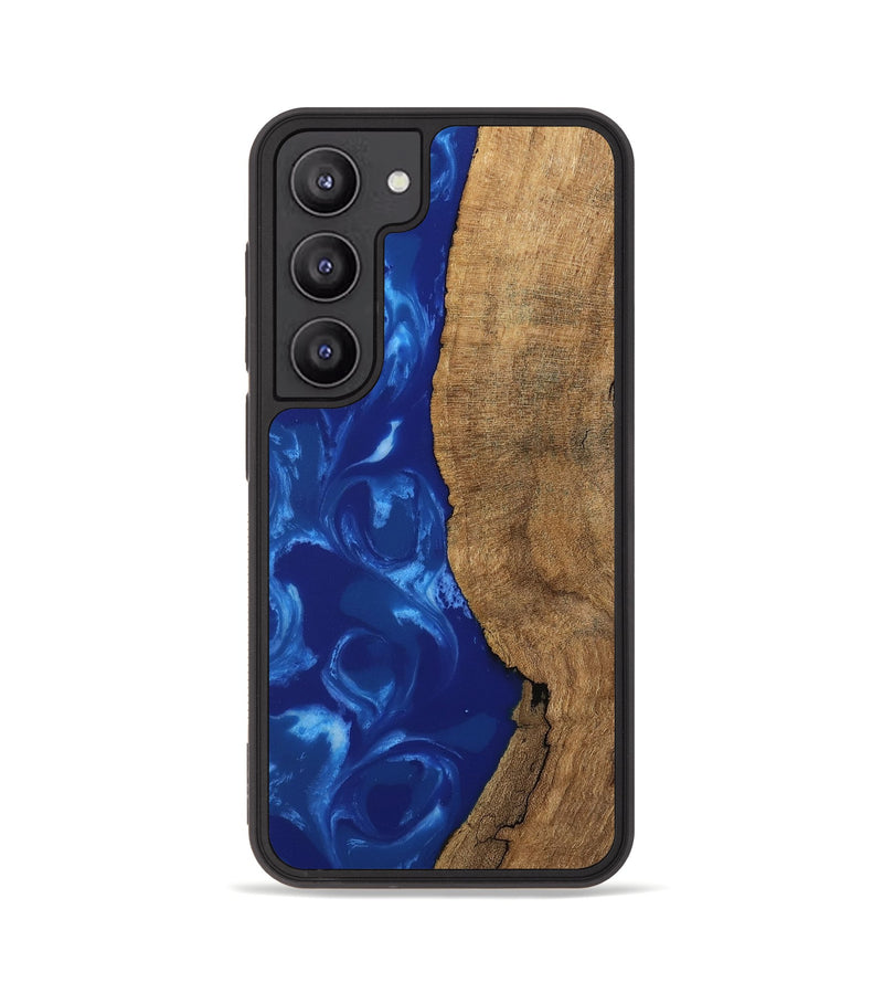 Galaxy S23 Wood Phone Case - Toni (Blue, 745972)