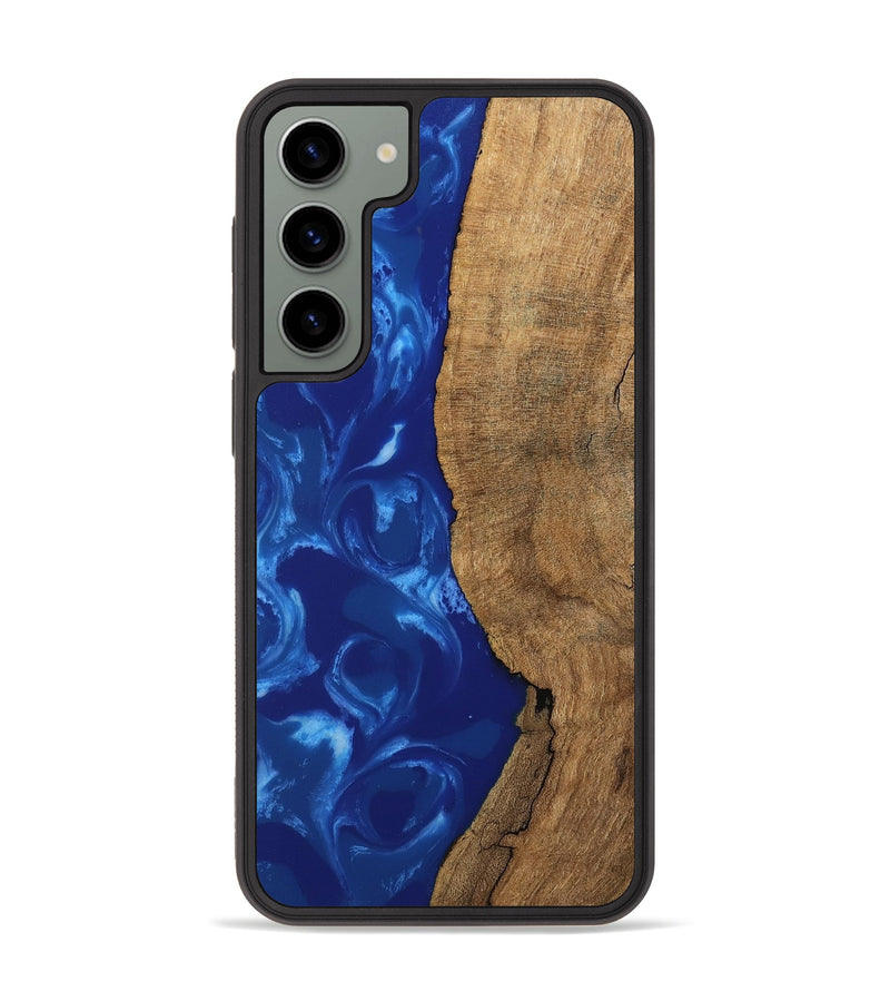 Galaxy S23 Plus Wood Phone Case - Toni (Blue, 745972)