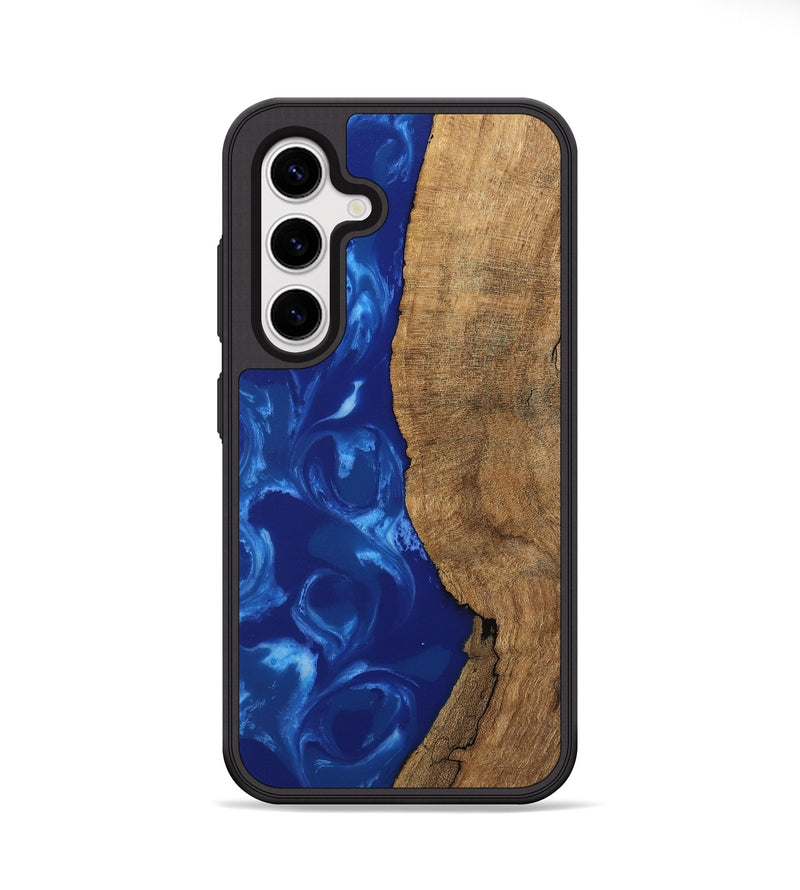 Galaxy S25 Plus Wood Phone Case - Toni (Blue, 745972)