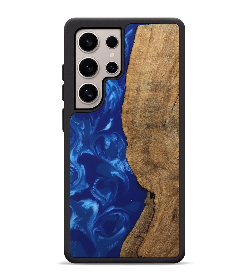 Galaxy S25 Ultra Wood Phone Case - Toni (Blue, 745972)