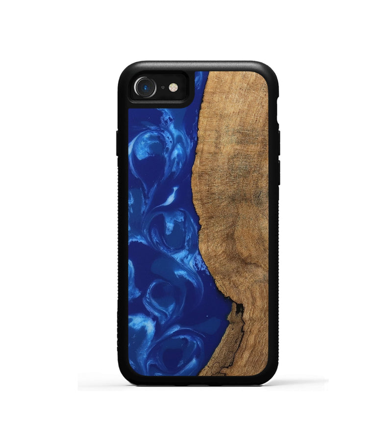 iPhone SE Wood Phone Case - Toni (Blue, 745972)