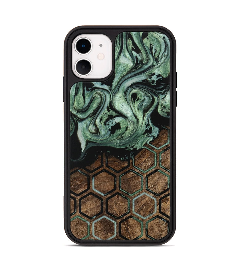 iPhone 11 Wood Phone Case - Jordan (Pattern, 745977)