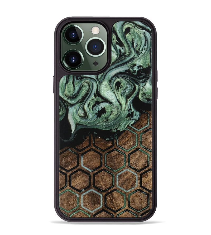 iPhone 13 Pro Max Wood Phone Case - Jordan (Pattern, 745977)