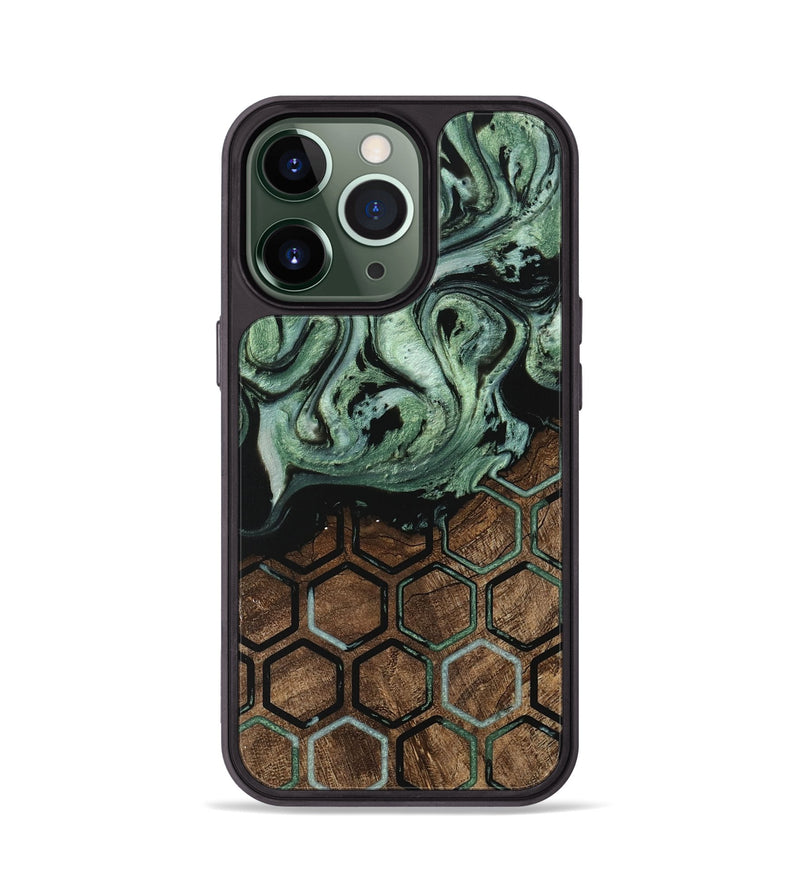 iPhone 13 Pro Wood Phone Case - Jordan (Pattern, 745977)