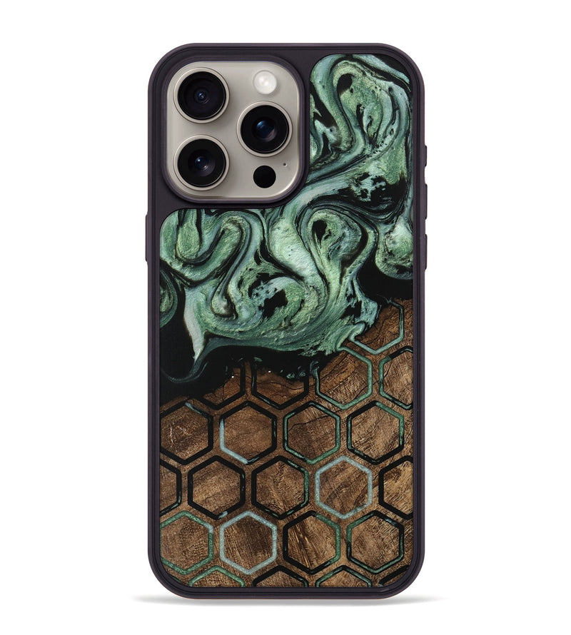 iPhone 15 Pro Max Wood Phone Case - Jordan (Pattern, 745977)