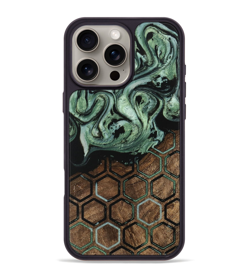 iPhone 16 Pro Max Wood Phone Case - Jordan (Pattern, 745977)