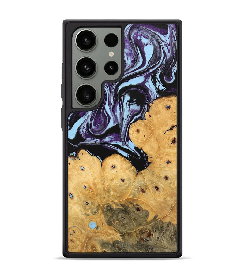 Galaxy S24 Ultra Wood Phone Case - Jesiah (Purple, 745979)