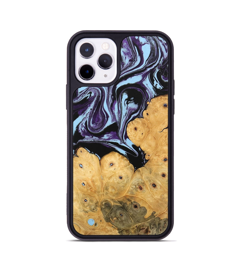 iPhone 11 Pro Wood Phone Case - Jesiah (Purple, 745979)