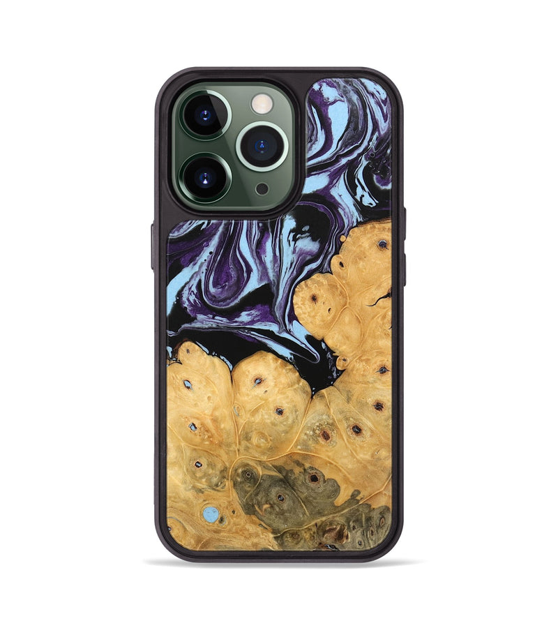 iPhone 13 Pro Wood Phone Case - Jesiah (Purple, 745979)