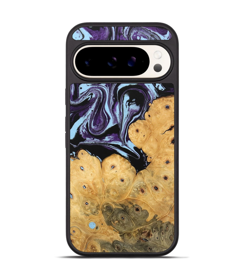 Pixel 9 Wood Phone Case - Jesiah (Purple, 745979)