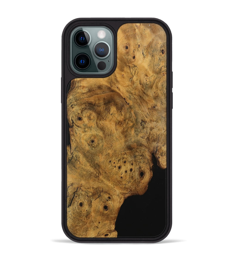 iPhone 12 Pro Max Wood Phone Case - Jerri (Wood Burl, 745984)